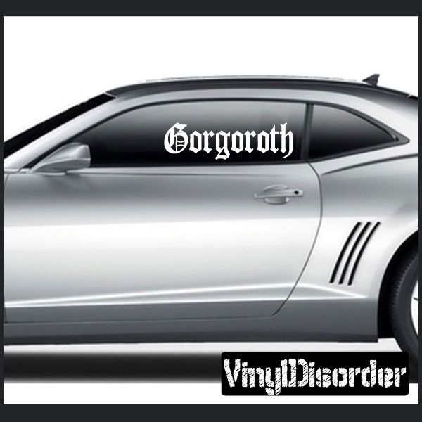 Image of Gorgoroth Decal