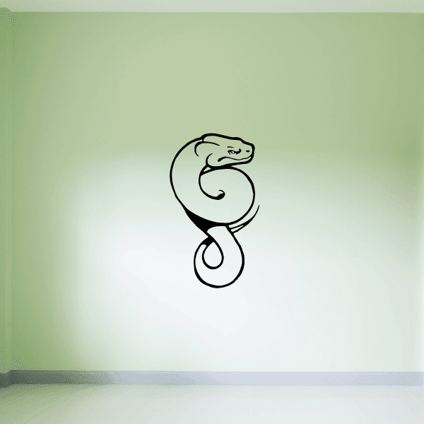 Image of Graceful Boa Constrictor Snake Decal