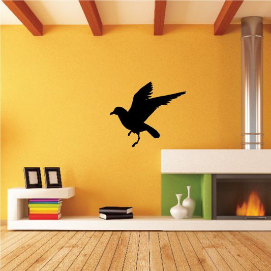 Image of Graceful Fluttering Seagull Decal