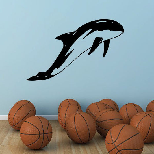 Image of Graceful Orca Whale Swim Decal