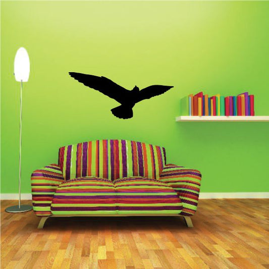 Image of Graceful Soaring Seagull Decal