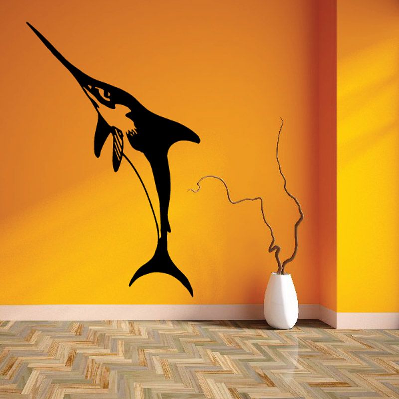 Image of Graceful Swordfish Decal