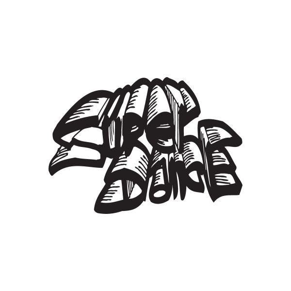 Image of Graffiti Dance Wall Decal - Vinyl Decal - Car Decal - DC 039