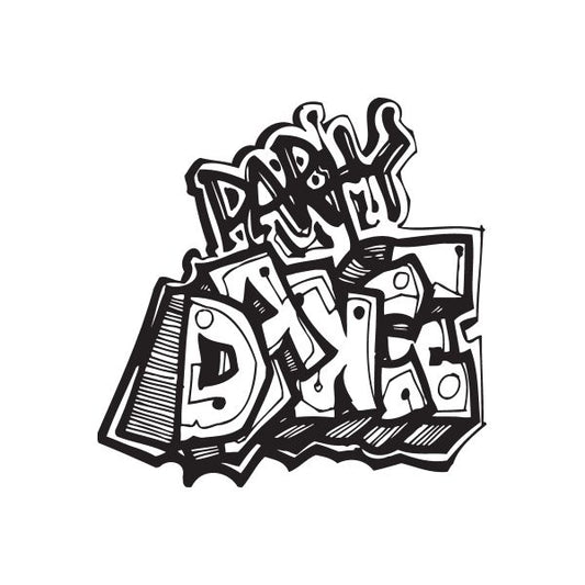 Image of Graffiti Dance Wall Decal - Vinyl Decal - Car Decal - DC 042