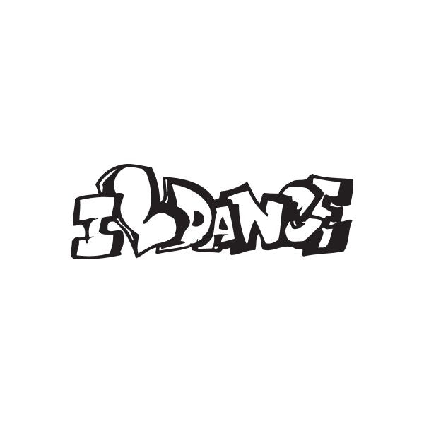 Image of Graffiti Dance Wall Decal - Vinyl Decal - Car Decal - DC 082