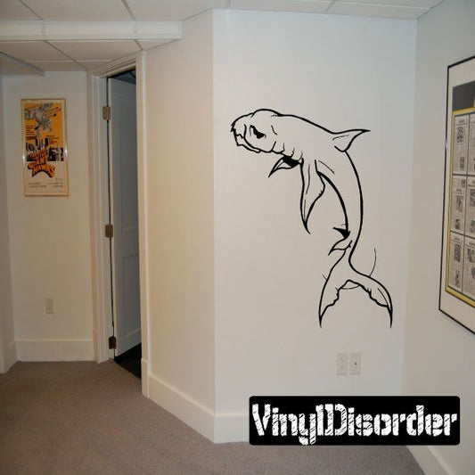 Image of Grampa Shark Decal