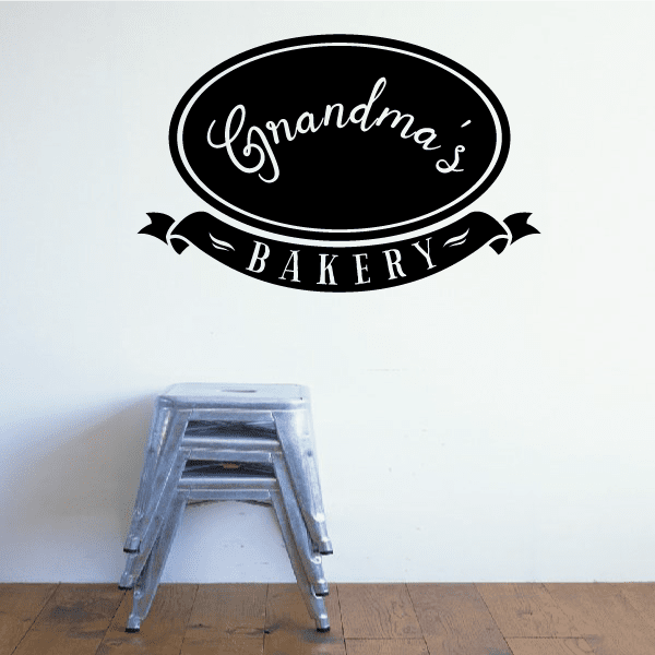 Image of Grandma's Bakery Wall Decal