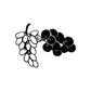 Image of Grapes Decals