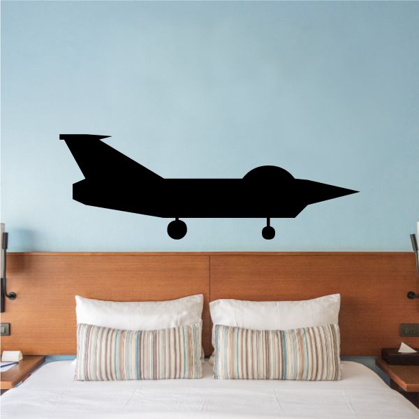 Image of Graphic Fighter Jet Decal