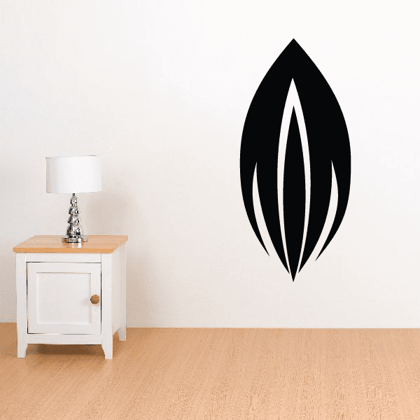 Image of Graphic Leaf Decals