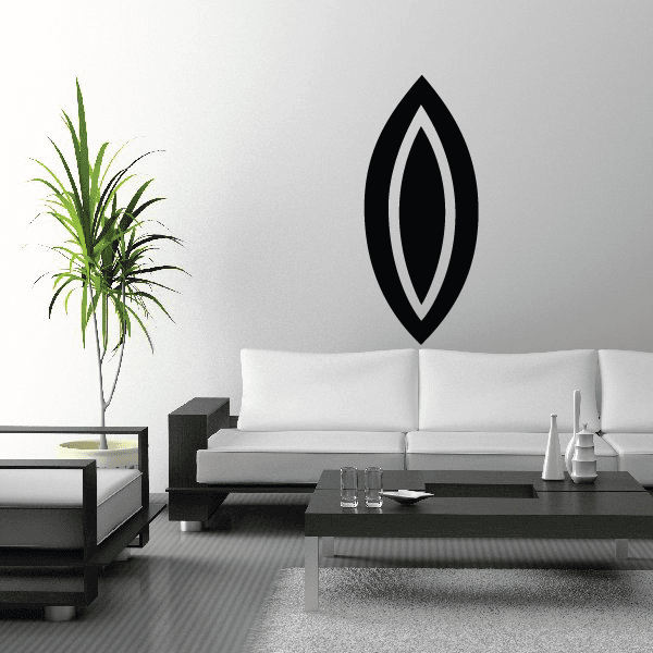 Image of Graphic Leaf Decals