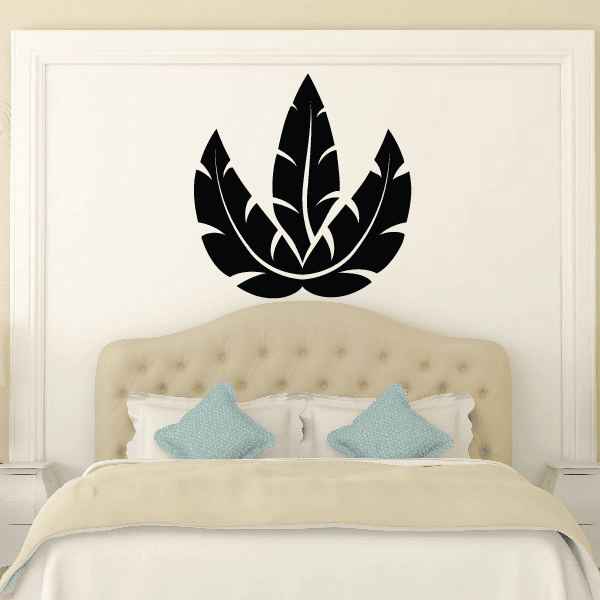 Image of Graphic Leaf Decals