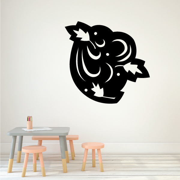 Image of Graphic Leaf Decals