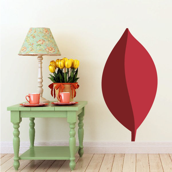 Image of Graphic Leaf Stickers