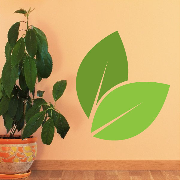 Image of Graphic Leaf Stickers