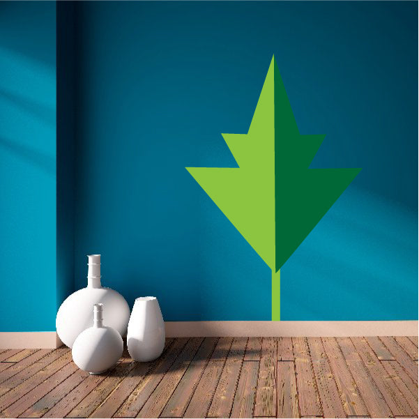 Image of Graphic Leaf Stickers