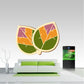 Image of Graphic Leaf Stickers