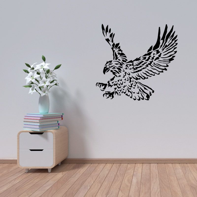 Image of Grappling Eagle Decal