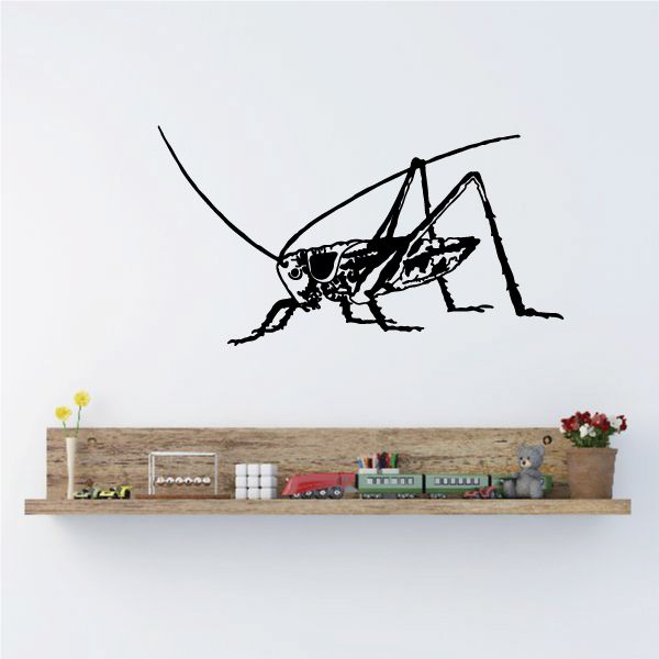 Image of Grasshopper Standing Still Decal