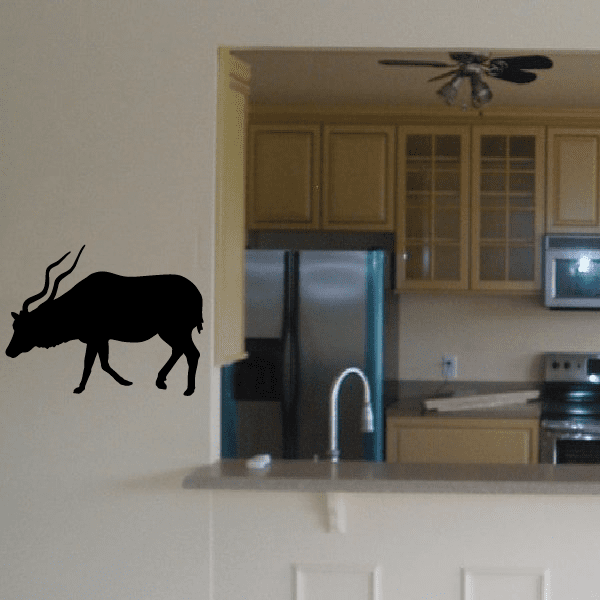 Image of Grazing Antelope Decal