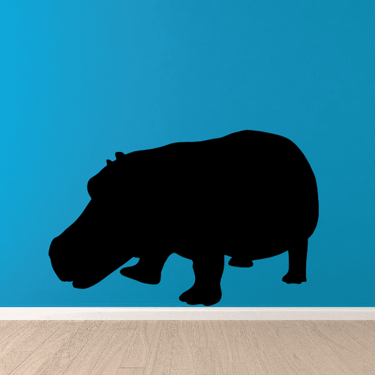 Image of Grazing Hippo Decal