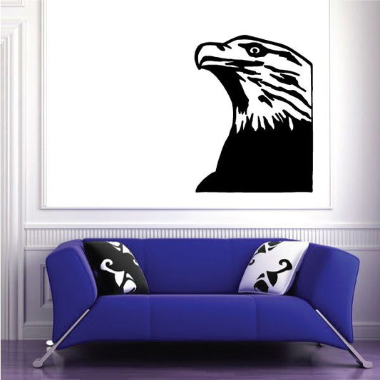 Image of Great Eagle Head Decal