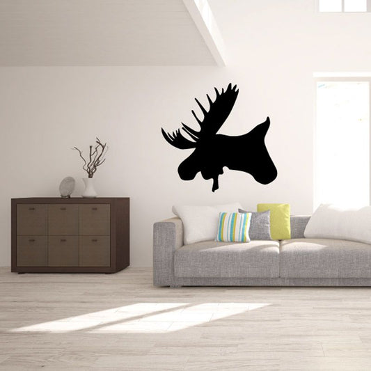 Image of Great Moose Head Decal