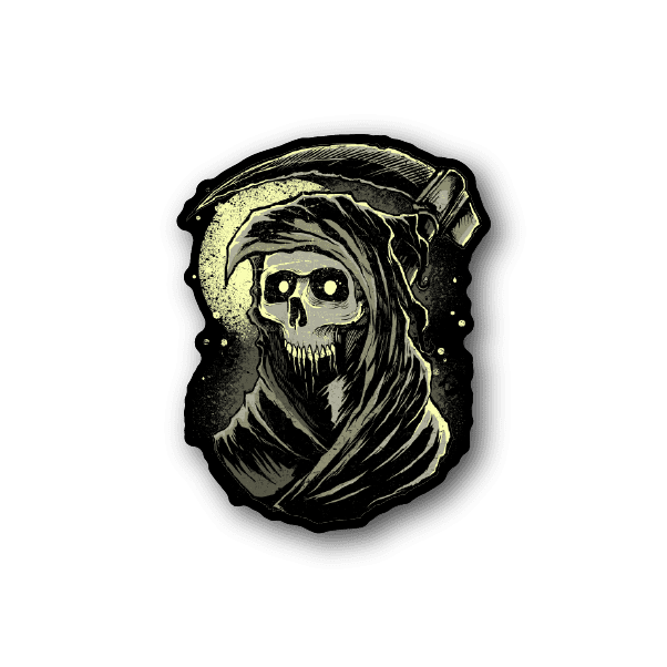 Image of Grim Reaper Sticker