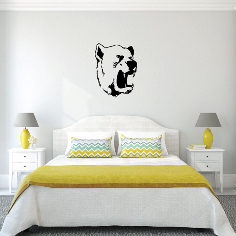 Image of Growling Bear Decal