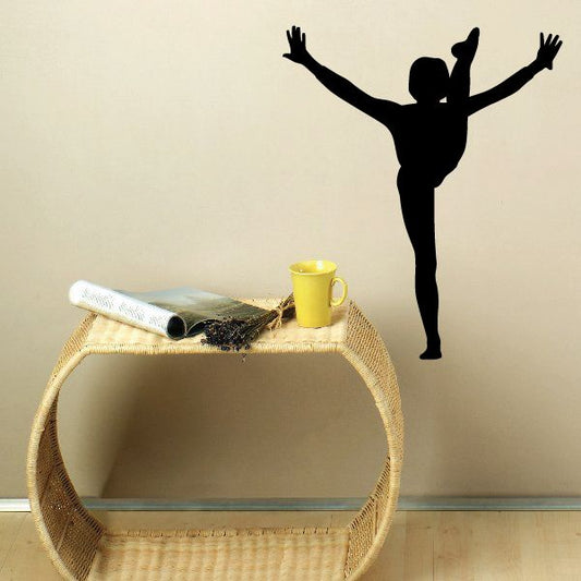 Image of Gymnastics Wall Decal - Vinyl Decal - Car Decal - 005