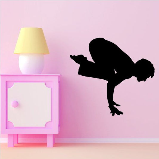 Image of Gymnastics Wall Decal - Vinyl Decal - Car Decal - AL 021