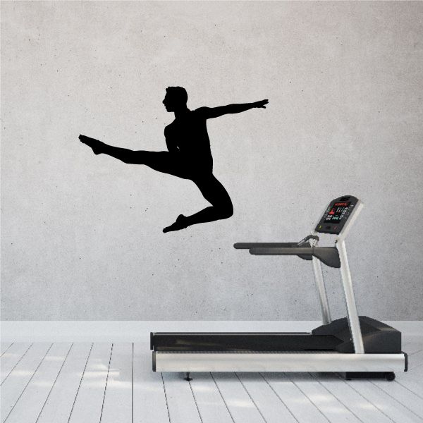 Image of Gymnastics Wall Decal - Vinyl Decal - Car Decal - AL 035