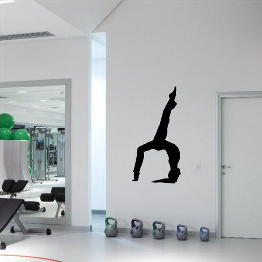 Image of Gymnastics Wall Decal - Vinyl Decal - Car Decal - AL 038