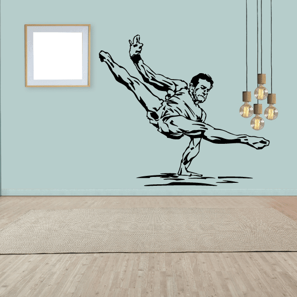 Image of Gymnastics Wall Decal - Vinyl Decal - Car Decal - CDS006