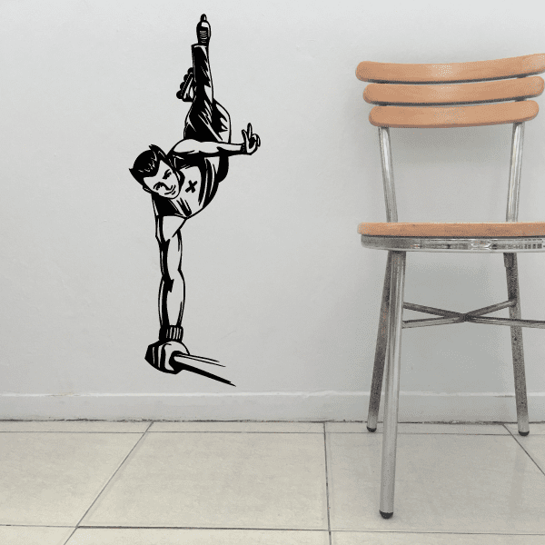 Image of Gymnastics Wall Decal - Vinyl Decal - Car Decal - CDS015