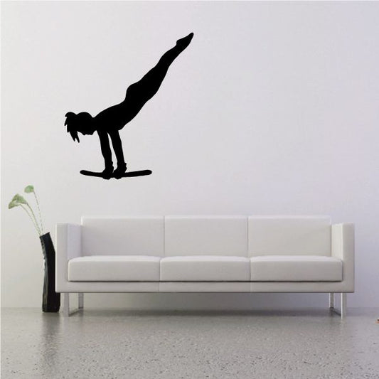 Image of Gymnastics Wall Decal - Vinyl Decal - Car Decal - NS001