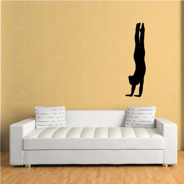 Image of Gymnastics Wall Decal - Vinyl Decal - Car Decal - NS005