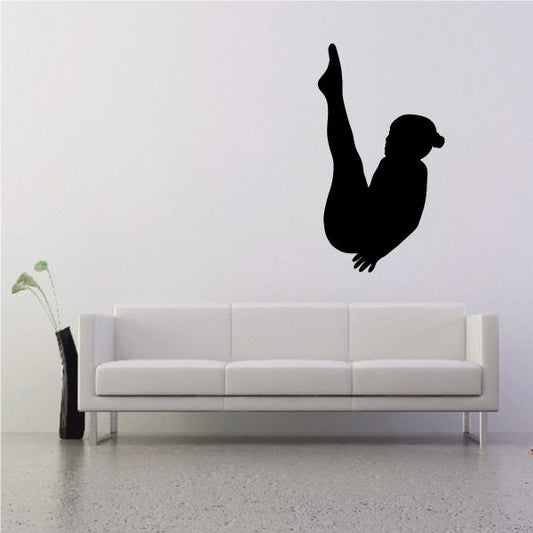 Image of Gymnastics Wall Decal - Vinyl Decal - Car Decal - NS006