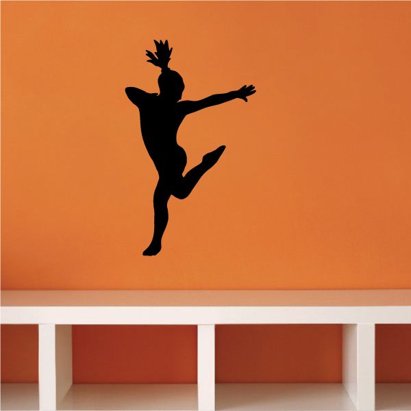 Image of Gymnastics Wall Decal - Vinyl Decal - Car Decal - NS008