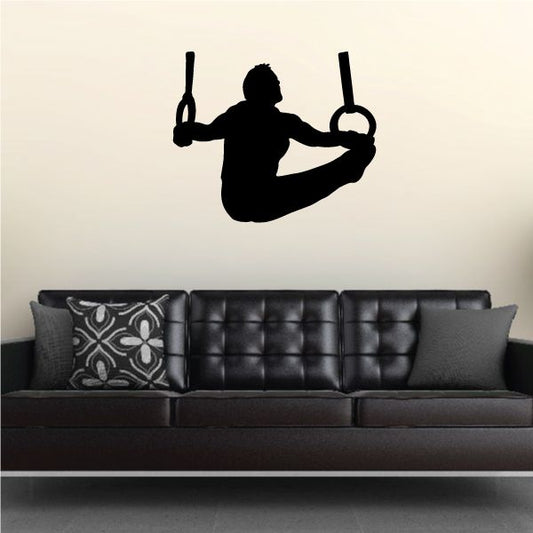 Image of Gymnastics Wall Decal - Vinyl Decal - Car Decal - NS009