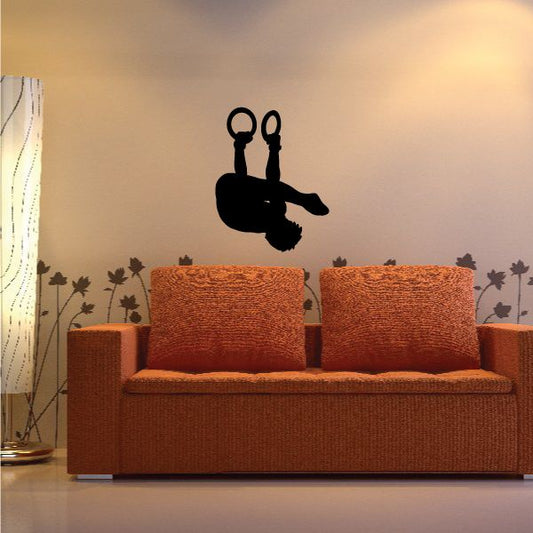 Image of Gymnastics Wall Decal - Vinyl Decal - Car Decal - NS010