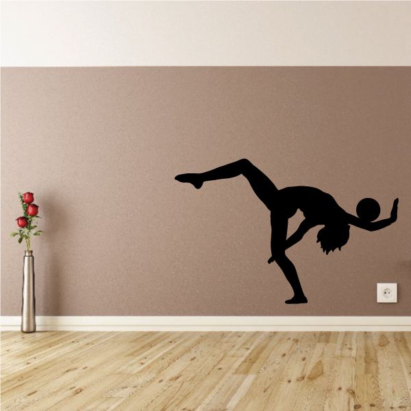 Image of Gymnastics Wall Decal - Vinyl Decal - Car Decal - NS014