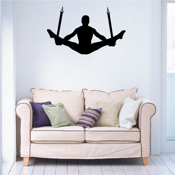 Image of Gymnastics Wall Decal - Vinyl Decal - Car Decal - NS021