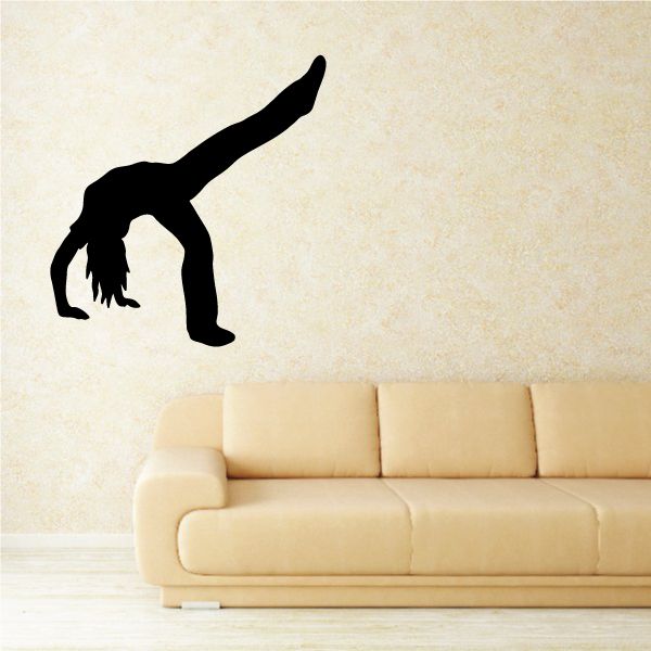 Image of Gymnastics Wall Decal - Vinyl Decal - Car Decal - NS028