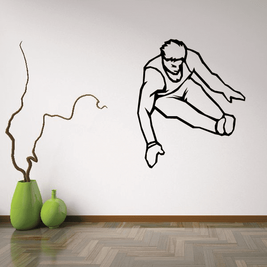 Image of Gymnastics Wall Decal - Vinyl Decal - Car Decal - SM004