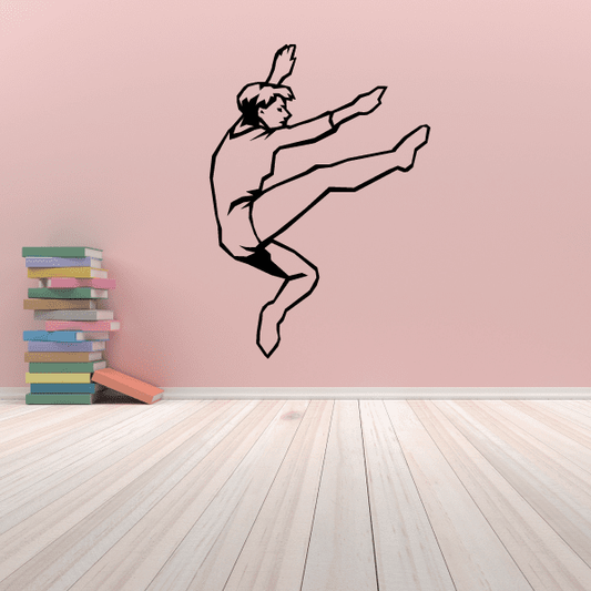 Image of Gymnastics Wall Decal - Vinyl Decal - Car Decal - SM008