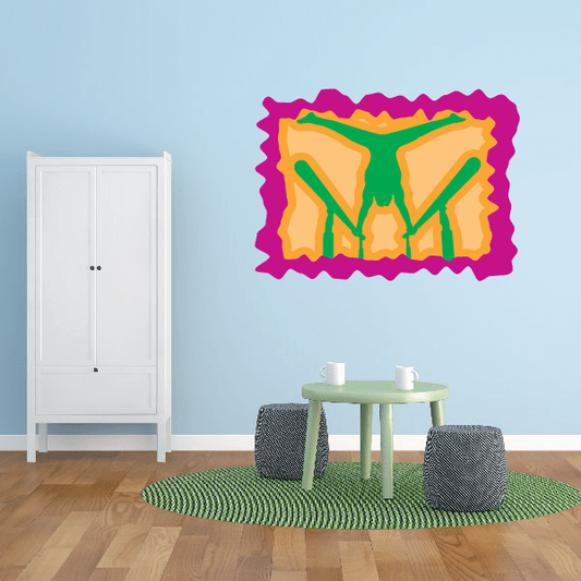 Image of Gymnastics Wall Decal - Vinyl Sticker - Car Sticker - Die Cut Sticker - CDSCOLOR029