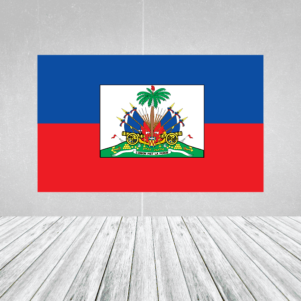 Image of Haiti Flag Sticker