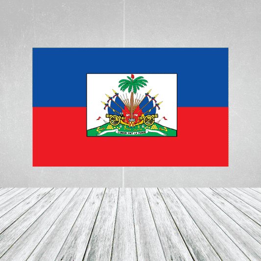 Image of Haiti Flag Sticker