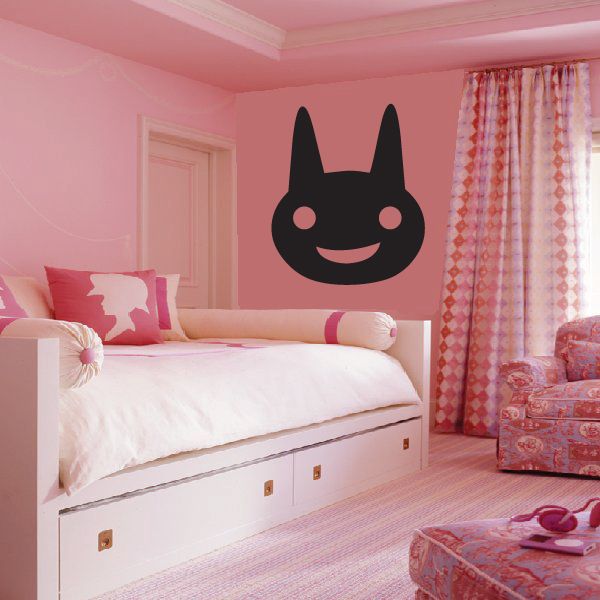 Image of Halloween Cute Little Devil Head Decal